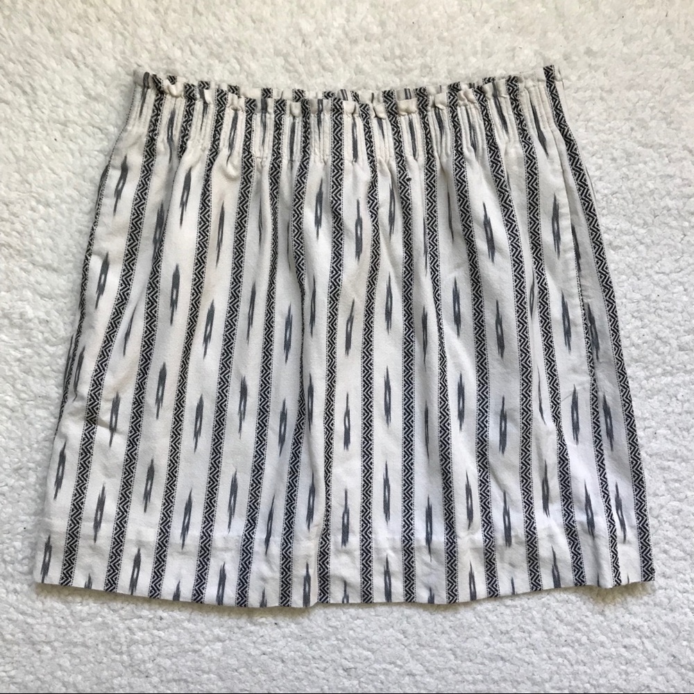 J. Crew Ikat Sidewalk Skirt